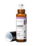 Lavender Essential Oil Roll On by UpNature - Calming Essential Oils for Sleep, Stress Relief, & Relaxation - Pure Lavender Essential Oils for Skin & Hair Growth - No Diffuser Needed! - Buy Online on GoSupps.com