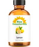 Sun Essential Oils 4oz - Lemon Essential Oil - 4 Fluid Ounces Lemon 4 Fl Oz (Pack of 1) - Buy Online on GoSupps.com