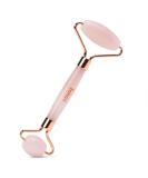 Fancii Rose Quartz Facial Roller Massager | Anti-Aging Jade Skincare Tool | 100% Brazilian Quartz for Face Eyes & Body - Buy Online on GoSupps.com
