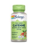Solaray Cayenne Pepper 515mg | 40,000 Heat Units | Digestion, Circulation & Metabolism Support | Non-GMO | 100 VegCaps - Buy Online on GoSupps.com