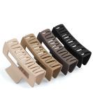 Ello Large Hair Claw Clips for Thick Hair - Non-Slip Strong Matte Hair Clips - 4.3 Inch (11cm) - Rectangle Design - 4 Pack - Women & Girls - Buy Online on GoSupps.com