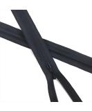 Leekayer 24 inch Black Nylon Coil Zippers - Pack of 20 | DIY Sewing Tools for Crafts - Buy Online on GoSupps.com