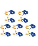 AKOAK Reusable Soft Silicone Ear Plugs - Noise Reduction Hearing Protection (10 Count) | International Shipping Available - Buy Online on GoSupps.com