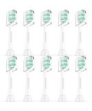 10-Pack White Jiuzhoudeal Toothbrush Replacement Heads for Philips Sonicare C2 Plaque Control ProtectiveClean Electric Toothbrush Heads HX9023 - Compatible with 4100 5100 6100 Models - Buy Online on GoSupps.com