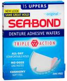 Buy SEA-BOND Denture Adhesive Seals Uppers Original - 30 Count | Fast International Shipping - Buy Online on GoSupps.com