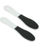 2 Pieces Double-Sided Foot File Foot Rasp File Dead Skin Remover Foot Scrubber Hard Skin Remover Foot Care for Wet and Dry Cracked Feet - Buy Online on GoSupps.com