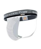 ShockDoctor Men's Groin Guard Jockstrap Bag without Cup - XXL | Secure & Comfortable Support for Athletes - International Shipping Available - Buy Online on GoSupps.com