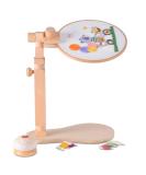 Adjustable Embroidery Hoop Stand | Hands-Free Cross Stitch Holder | Easy-to-Use Embroidery Tool for Needlework and Crafts | 13.3-19.6inch Height - Buy Online on GoSupps.com