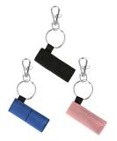Meiiy Chapstick Holder with Hook - 3 Pcs Lip Balm Sleeve Pouch & Lipstick Gloss Holder Set for Women | Stocking Stuffers Gift - Buy Online on GoSupps.com