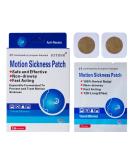 HITHSM Anti Nausea Patches - 16 Count - Natural Relief for Motion Sickness - Car, Sea, Air Travel - Buy Online on GoSupps.com