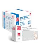 Basic Medical Clear Vinyl Exam Gloves - Latex-Free & Powder-Free - VGPF3002 (Case of 1 000) Medium Medium (Pack of 1000) Gloves - Buy Online on GoSupps.com