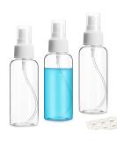 ZEJIA 2.7oz Fine Mist Clear Spray Bottles Refillable & Reusable Empty Plastic Travel Bottle for Essential Oils, Travel, Perfumes (80ml-3pcs, Clear) 2.7 Fl Oz (Pack of 3) - Buy Online on GoSupps.com