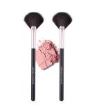 ENERGY Small Fan Brush - Professional Vegan Makeup Tool for Blush, Highlighter, and Setting Powder - Buy Online on GoSupps.com