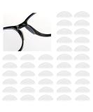 YuxianLB silicone nose pads 20 pairs of non -slip nose pads with glued back for glasses soft nose handles for glasses and sunglasses transparent/1 mm - Buy Online on GoSupps.com