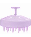 Heeta Scalp Massage Brush - Soft Silicone Bristle Hair Care Tool for Relaxation | Best Head Massage Brush for Men Women Children & Pets - Purple 07 - Buy Online on GoSupps.com