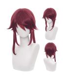 wxypreey Rosaria Short Heat Resistant Synthetic Hair Wig - Perfect for Halloween + Free Wig Cap | International Shipping Available - Buy Online on GoSupps.com