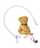Mogokoyo Stainless Steel No chew Dog Car Seat Belt Pet Vehicle Safety Restraint Tether Heavy Duty Big Canine Dog Car Leash Strap with Double Clip and Latch Attachment-25 Inch 25.5 Inch/65 CM - Buy Online on GoSupps.com