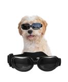 NAMSAN Dog Sunglasses - UV Protection & Waterproof Adjustable Glasses for Small Dogs & Cats - Black - Buy Online on GoSupps.com