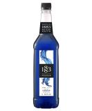 1883 Maison Routin Premium Blue Curacao Flavoured Syrup for Home Cocktail Making Mocktails & Desserts PET 1L - Buy Online on GoSupps.com