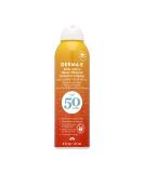 DERMA E Kids Sheer Mineral Sunscreen Spray SPF 50 - Broad Spectrum Protection for Sensitive Skin - Water Resistant Toddler & Kids Sunscreen - 6 Oz - Buy Online on GoSupps.com