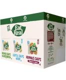 Eat Real Crisps Vegan & Healthy Snacks Variety Box - 15-Pack Quinoa Lentil and Hummus Chips - Buy Online on GoSupps.com