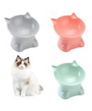 3 PCS Raised Cat Bowl Elevated Cat Feeding Bowls with Stand Tilted Pet Dog Cat Bowl Anti-Tipping Anti Vomit Cat Food Bowl Feeding Water Bowl Cat Dishes 15 Tilted Raised Cat Feeder - Buy Online on GoSupps.com