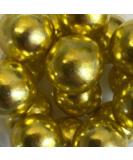 Purple Cupcakes Sprinkles Milk Chocolate Filled Balls Extra Large 20mm - METALLIC SHINY GOLD - Cake and Cupcake Sprinkles for Birthdays Weddings and all occassions XL 20mm - Gold - Buy Online on GoSupps.com