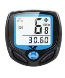 Buy Waterproof Wireless Bicycle Computer | Digital Kilometer Counter with LCD Backlight & Auto Wake | International Shipping Available - Buy Online on GoSupps.com