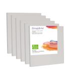 Zingarts 6x6 Inch 6-Pack Canvas Panels for Painting - Primed Stretched Canvas Boards for Artists, Students, and Kids - Acrylic, Oil, Watercolor, Gouache - Buy Online on GoSupps.com