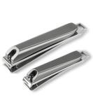 H&S Stainless Steel Nail Clipper Set - Large & Small Fingernail & Toenail Clippers with Case for Easy Storage - Classic Nail Scissors & Snap Tool - Buy Online on GoSupps.com