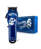 Hair Clippers for Men - Professional Cordless Barber Clippers & Rechargeable Beard Trimmer with 6 Guide Combs | Blue Panda No.1 - Buy Online on GoSupps.com
