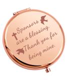 Sponsor Appreciation Compact Makeup Mirror - Catholic Mentor Thank You Gift - Buy Online on GoSupps.com