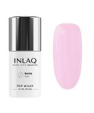Inlaq Hema Free Top Milky Pink Coat 6ml - Hema & Hema Rose Free UV Gel Polish - Perfect Baby Boomer Gellack Top Coat - Buy Online on GoSupps.com