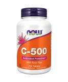 NOW Supplements  Vitamin C-500 with Rose Hips  Antioxidant Protection*  250 Tablets - Buy Online on GoSupps.com