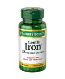 Nature's Bounty Gentle Iron 28 mg 90 Capsules - Pack of 6 | High Quality Iron Supplement - Buy Online on GoSupps.com