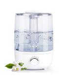ALACRIS 4L Large Cool Mist Humidifier for Bedroom & Baby Room | Ultra-Quiet, 30H Output, Aroma Oil Diffuser | Auto-Off Protection | 360 Rotation Nozzle - Buy Online on GoSupps.com