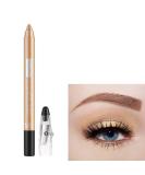 High Pigmented Metallic Eyeshadow Stick - Waterproof Cream Shimmer Eye Shadow Pencil - Champagne Gold Neutral Eyeliner Pen - Long-Lasting Prime Makeup - Buy Online on GoSupps.com
