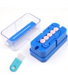 Abnaok Pill Cutter - Split and Quarter Multiple Big/Small Pills with Ease - Buy Online on GoSupps.com