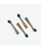 Biodegradable Replacement Toothbrush Heads for Oral-B Braun | 4 Eco-Friendly Soft Electric Brush Heads for Sensitive Teeth - Buy Online on GoSupps.com