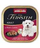 Animonda of the finest adult dog food wet food for adult dogs with beef + lamb in sauce 22 x 150 g beef + lamb in sauce 1 piece (22 pack) - Buy Online on GoSupps.com
