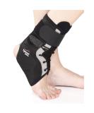 TYNOR Ankle Brace - Adjustable Support for Sizes L (9.6-10.8 inches) | Black International Shipping Available - Buy Online on GoSupps.com