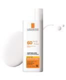 La Roche-Posay Anthelios Light Fluid Face Sunscreen Broad Spectrum SPF 60, Sensitive Skin Sunscreen, Oxybenzone Free, Oil Free, Non-Comedogenic - Buy Online on GoSupps.com