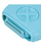 Buy 3 in 1 Electric Shaver for Women - Portable Body Hair Trimmer & Manual Hair Removal Tool in Blue | International Shipping Available - Buy Online on GoSupps.com