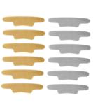 FRCOLOR Anti-Abrasion Heel Stickers - 6 Pairs Non-Slip Cushions for Ladies Pumps & High Heels - Clear Transparent Inserts for Ultimate Comfort - Buy Online on GoSupps.com