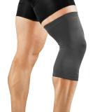Tommie Copper Men's Recovery Knee Sleeve - Slate Grey Small | Boost Joint Health & Comfort - International Shipping Available - Buy Online on GoSupps.com