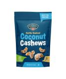 Platinum Kettle Cooked Coconut Cashews - Plant-Based Protein Snack | Healthy Fiber | 13 oz Resealable Pouch for Home Office Gym & School - Ship Internationally - Buy Online on GoSupps.com