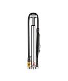 Lezyne Micro Floor Drive HP/HPG Portable Pump - High Pressure for Road and Gravel Bikes - Presta/Schrader Compatible - Silver - Buy Online on GoSupps.com