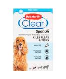 Bob Martin Clear Spot on Pipette for Medium Dogs Fleas and Ticks Treatment - Buy Online on GoSupps.com