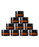 Tuakimce 10 Pack 30ml Refillable Cosmetic Glass Cream Containers with Lid - Ideal for Creams Lotions & Essential Oils - Buy Online on GoSupps.com