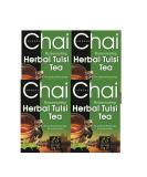 Chai Xpress Herbal Tulsi Tea | 25 Tea Bags | No Artificial Flavourings | No Preservatives | Rejuvenating Tea | 50g (Pack of 4) - Buy Online on GoSupps.com